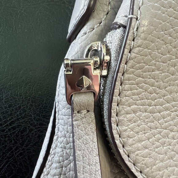 Kate Spade | Pale Grey | Large | Cross Body Polly Bag *NWOT - Picture 7 of 10